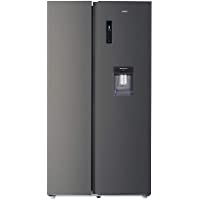 Los mejores  - CHiQ FSS559NEI42D - Frigorífico americano- 559L- compresor inverter- Multi-air-flow- Total No Frost- acero inoxidable…